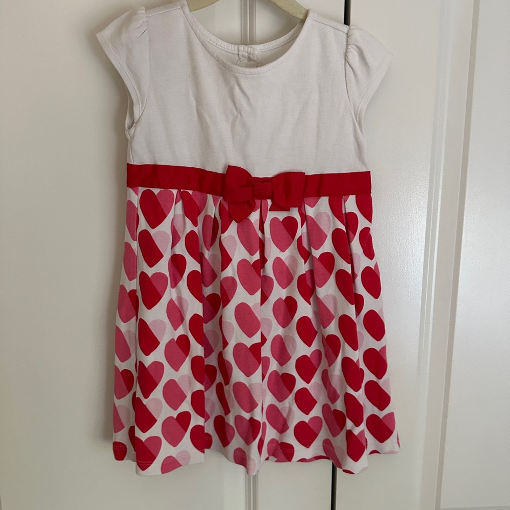 Gymboree Red and White Heart Dress